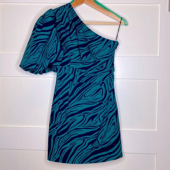 NWT Australian Brand Mossman Party dress - absolutely gorgeous dark paradise - Picture 6 of 13